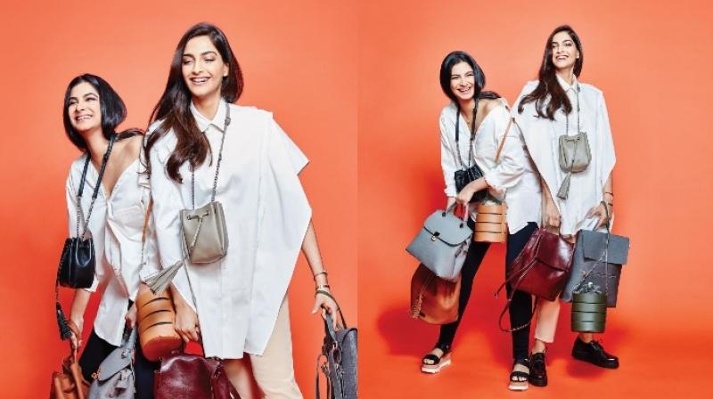 PunjabKesari, sonam kapoor image, sonam kapoor photo, rhea kapoor image, सोनम कपूर फोटो, रिया कपूर फोटो